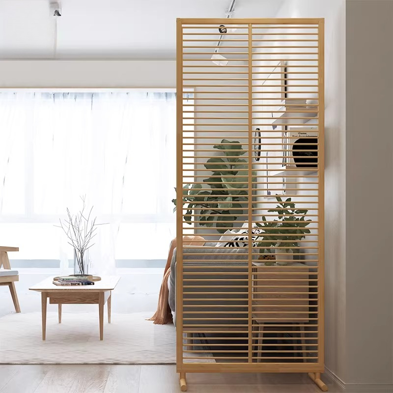Shoji Screen Divider - Divisorio in bambù a barre orizzontali