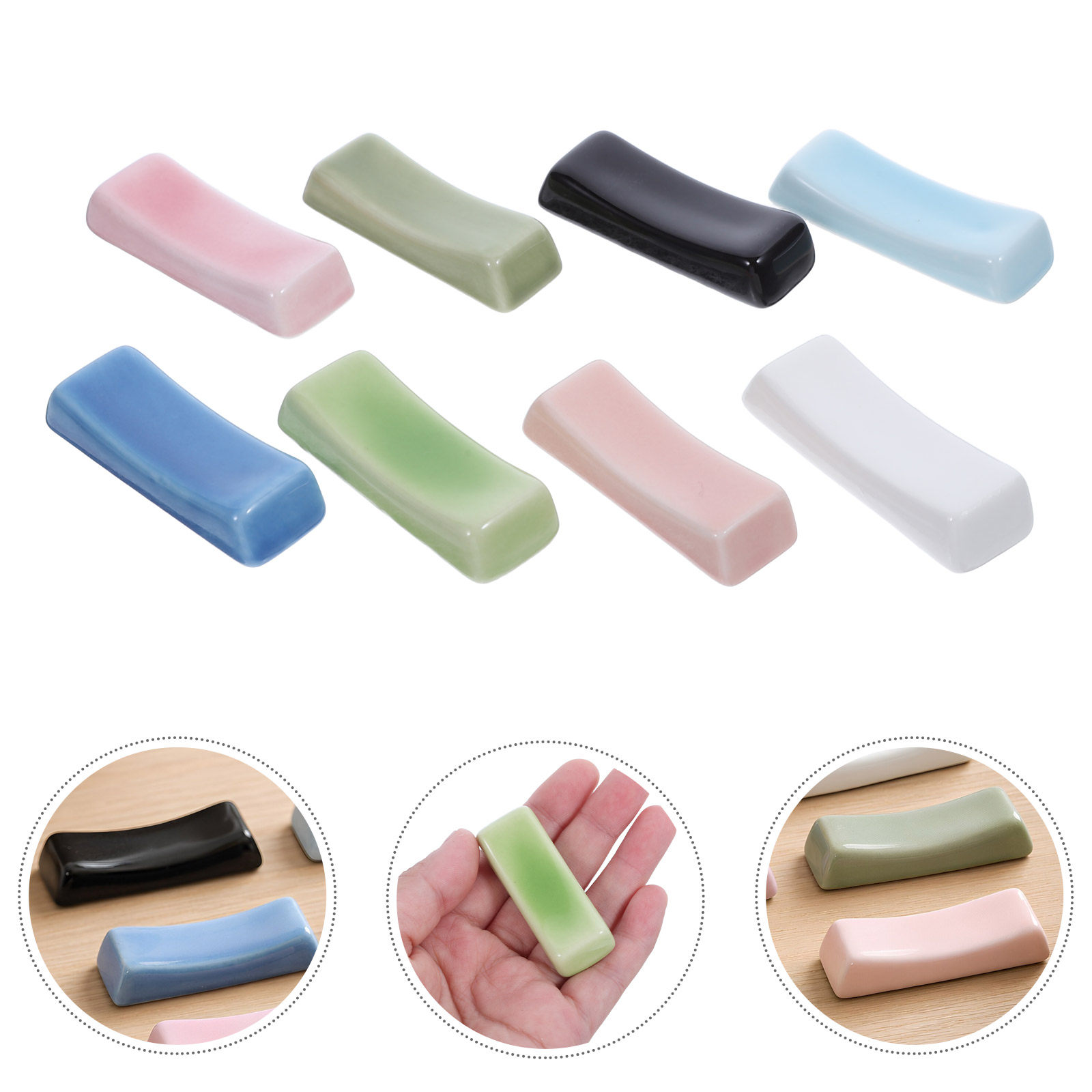 8 pezzi di supporti per bacche - Chopstick Rest Ceramic recensione e prezzo