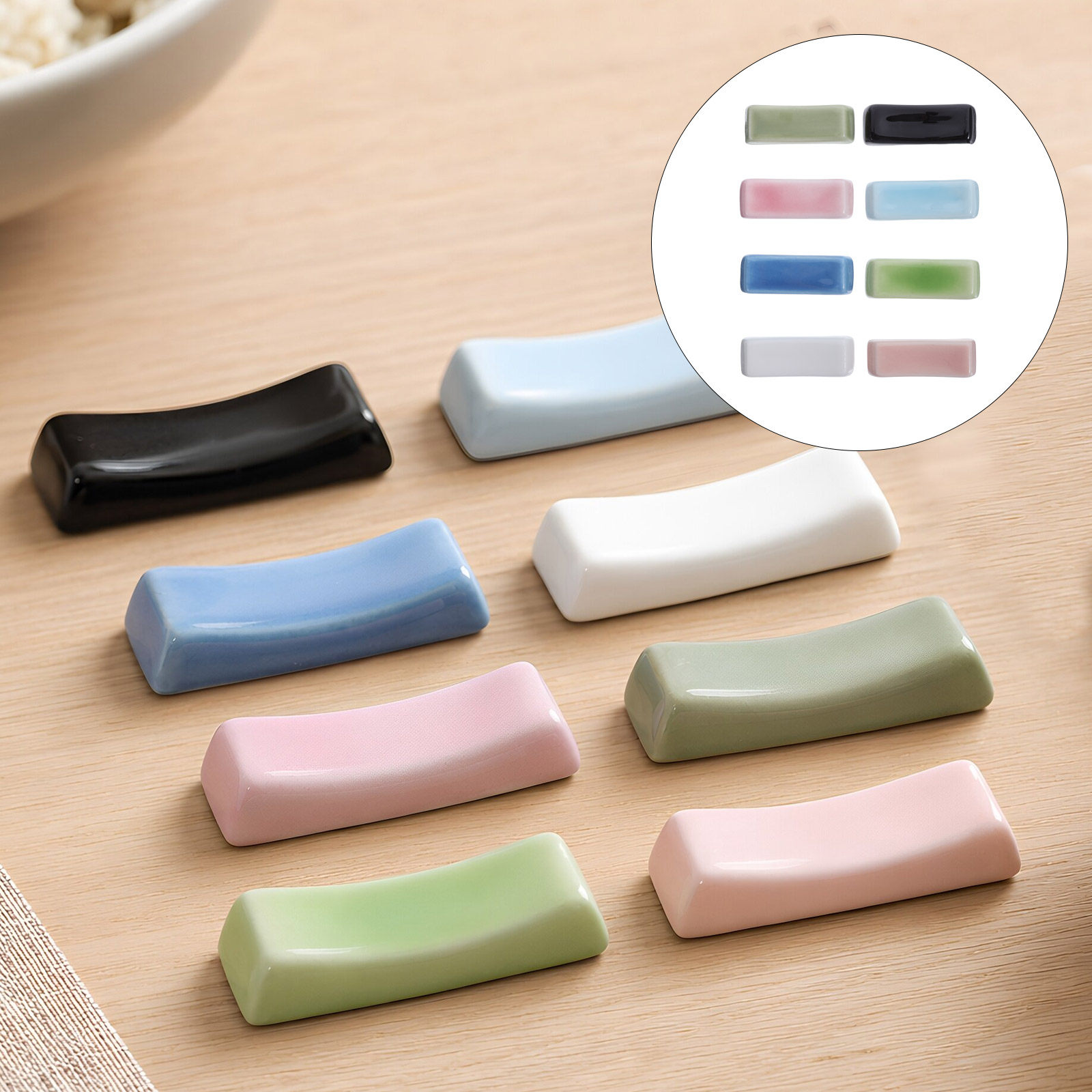 8 pezzi di supporti per bacche - Chopstick Rest Ceramic recensione e prezzo