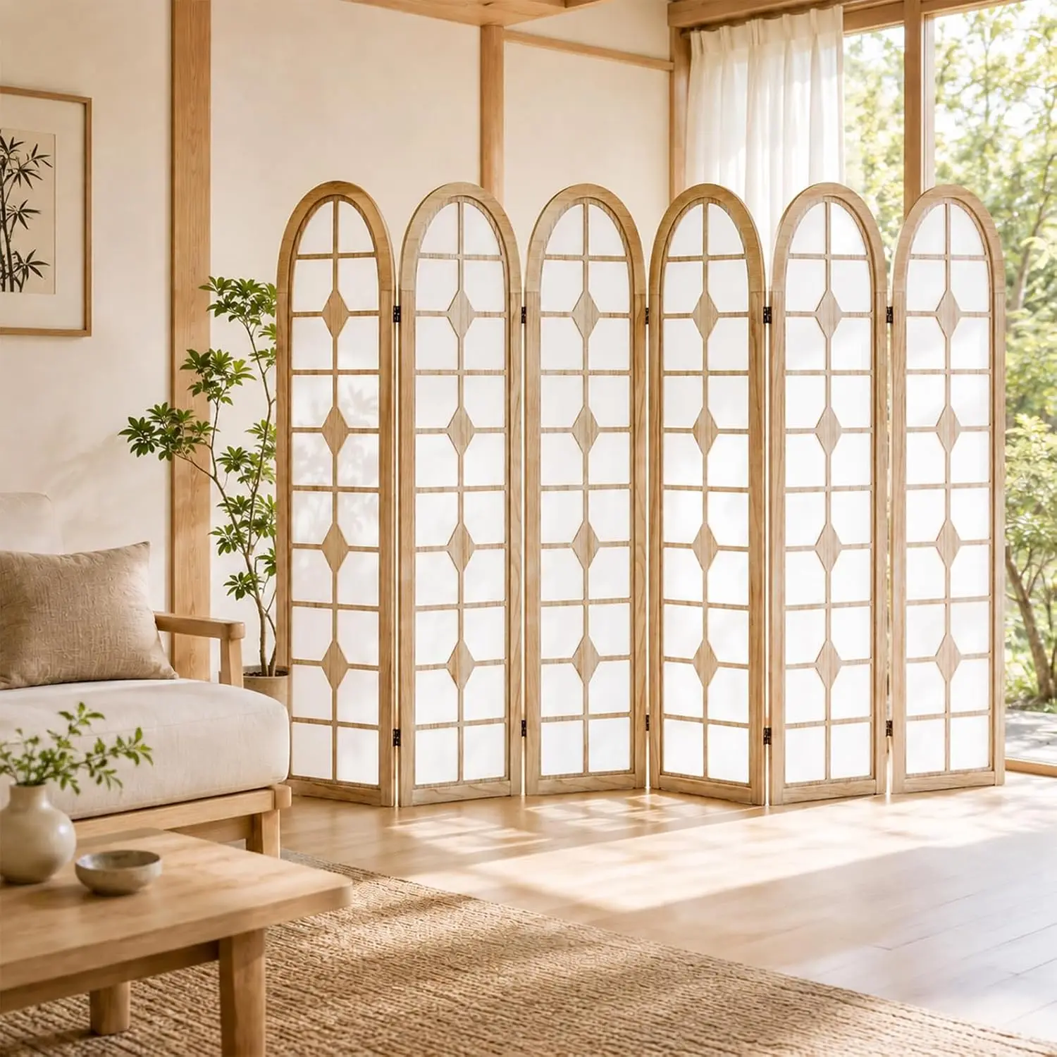 Divisorio per ambienti in stil - Shoji Screen Divider recensione e prezzo