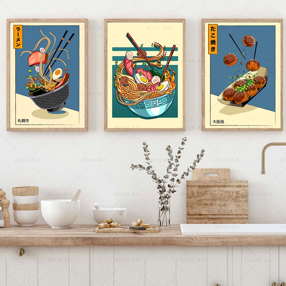 Poster in stile giapponese cuc - Japanese Food Lifestyle recensione e prezzo