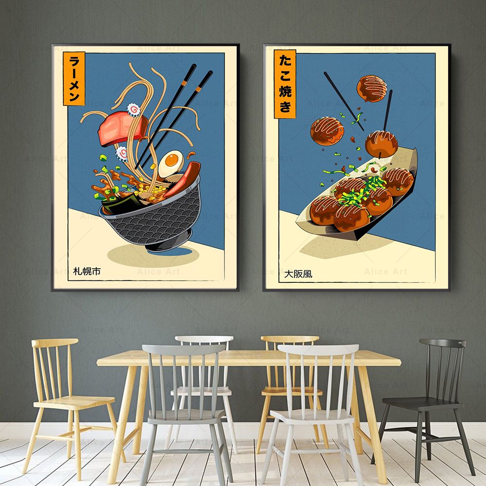 Poster in stile giapponese cuc - Japanese Food Lifestyle recensione e prezzo