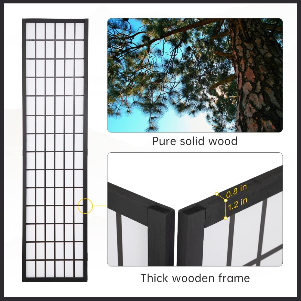 Divisorio per ambienti in stil - Shoji Screen Divider recensione e prezzo