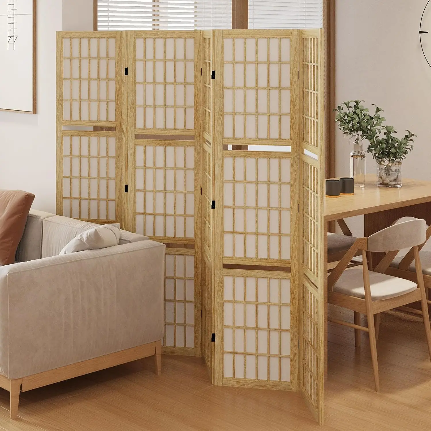 Divisorio per Ambienti con Men - Shoji Screen Divider recensione e prezzo